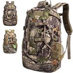 MERALIAN Hunting Backpack,Outdoor Hunting Daypack for Bow or Rifle with Rain Cover. (Green)