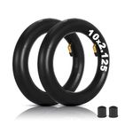 RUTU 2-Pack Heavy-Duty 10 x 2.125 Replacement Inner Tube for Self Balancing Electric Scooter Tricycle Stroller Kids Bike Drift Board