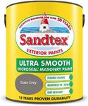 Sandtex 5L Slate Grey Masonry Paint