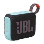 JBL Go 4 - Ultra-Portable, Waterproof and Dustproof Bluetooth Speaker, Big Pro Sound with Punchy bass, 7-Hour Built-in Battery, Made in Part with Recycled Materials (Black & Orange)