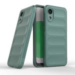 amazon basics Mobile Cover for Samsung Galaxy A03 Core 4G | Full Camera Protection | Liquid Silicon Case | Flexible Bumper Case for Samsung Galaxy A03 Core 4G (Green)