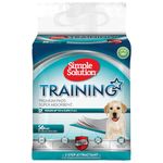 Simple Solution Absorbent Premium Dog and Puppy Training Pads -Pack of 56