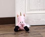 Kute Kids Child-Friendly Door Stopper- Adorable, Colorful Designs to Brighten Up Any Kid's Bedroom Decor, Heavy to Hold Doors, Use as Bookend, or to Decorate (Unicorn)