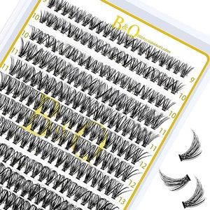 Lash Clusters 30D-0.07D-16 LASH Individual Lashes 280 Clusters False Eyelash 10D 20D 30D 40D Lash Clusters Extensions Individual Lashes Cluster DIY Eyelash Extensions at Home (30D-0.07C,9-16)