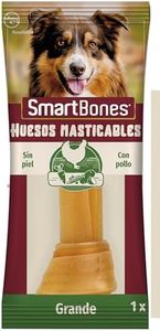 SmartBones Pollo Huesos masticables Grande para perros, 1 pieza