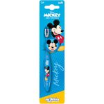 Mickey Mouse Toothbrush with Protection Cap, Suction Cup, Comfortable Handle and Soft Bristles for Kids