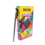 Win Smoothie Ball Pens | 100 Black Ink Pens | Lightweight & Colourful Sparkle Body Design | Use and Throw Pens | For One Time Use | Ideal for School Office & Business | Budget Friendly Stick Ball Pens