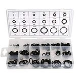 Wolfride 225PCS O Ring Seals Kit Assorted O Rings Small Rubber O Rings Universal Metric O Ring Kit