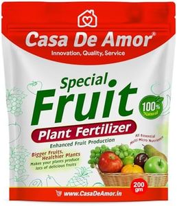 Casa De Amor Special Fruit Plant Fertilizer- Nourish for Bigger, Healthier Fruits, and Crack-Free Harvests (200 gm)