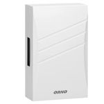 Orno DP-BD-157 BELIS Doorbell Wired Mechanical Gong with Built-in Transformer Two-tone IP 20 80dB White 230V