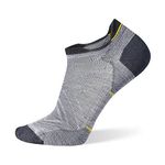 Smartwool SW001651039M Run Zero Cushion Low Ankle Socks Light Gray M