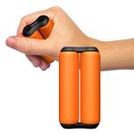 ONO Roller Jr Orange - Silent Fidget Toys for Promoting Focus & Stress Relief - Helps Develop Fine Motor Skills & Ease Skin & Nail Picking - Sized for Small Hands, Quiet Sensory Toy