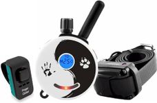 E-Collar – Educator ZEN-300-1/2 Mile Waterproof Remote Dog Training Collar Includes Premium Finger Clicker Trainer, 100 Programmable Levels + Vibration + Light + Sound