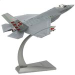 NUOTIE F-35 Lightning Fighter Pre-Built Model 1/72 Scale Model Aircraft Kits Metal Diecast Mold, 3 Versions (ABC) Airplane Model Collectibles & Gifts (F-35C USMC 75)