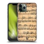 Head Case Designs Mozart Music Sheets Hard Back Case and Matching Wallpaper Compatible With Apple iPhone 11 Pro