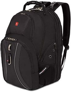 SwissGear ScanSmart Laptop Backpack - Black, Black, 17-Inch, 1270 Scansmart Laptop Backpack