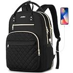 YAMTION Black Backpack for Women an
