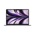 Apple 2022 MacBook Air Laptop with M2 chip: 13.6-inch Liquid Retina Display, 8GB RAM, 512GB SSD Storage, Backlit Keyboard, 1080p FaceTime HD Camera. Works with iPhone and iPad; Space Grey; French