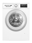 Bosch WAN28259GB Series 4, Free-Standing Washing Machine Front Loader, A Rated, 9 kg, 1400 rpm, Iron Assist, Speed Programme, White