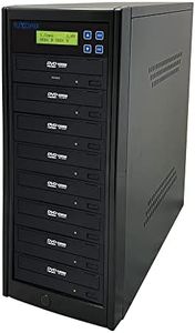 PlexCopier 24X SATA 1 to 7 CD DVD M-Disc Supported Duplicator Writer Copier Tower with Free DVD Video Copy Protection