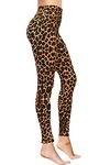 COMFY FOREVER Leopard Leggings for Women | Gym & Workout Leggings for Women | Girls Leggings | Plus Size Leggings for Yoga & Running | Compression Leggings Women, High Waisted Leggings for women (S-M)