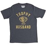 Mens Trophy Husband T Shirt Funny F