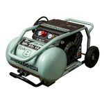 Metabo HPT Air Compressor | THE Tank™ 8-Gal | 225 PSI | 5 CFM @ 90 PSI | Trolley | Oil-Free | EC1315S Gray