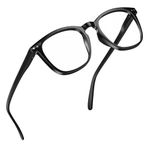 High Magnification Strong Power Readers Glasses | Available in +4.00 +4.50 +5.00 +6.00 |, Black, +6.00