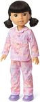 American Girl Corinne Tan Girl of The Year 2022 14.5-inch Doll Gwynn’s Pajamas Outfit with Slippers, for Ages 8+