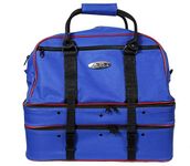 Henselite Darwin Lawn Bowls Bag. Triple Decker Blue