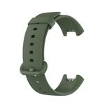 EDNITA Redmi Watch 2 Lite & Redmi GPS Smart Watch Band Strap with Soft Silicone Classic Strap & Secure Buckle - Green - Pack of 1