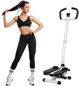 3 en 1 – Mini marchepied latéral et Haut et Bas avec Ordinateur d'entraînement, Stepper Swing, Stepper Home & Gym avec écran LCD-Unisexe, Stepper, Ministepper