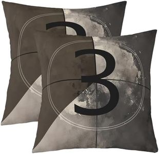 Feelyou Movie Theater Theme Square Cushion Covers Set of 2 Cinema Poster Design Reversible Throw Pillow Covers Decor Vintage Cinema Movie Theater Pillow Covers Home Decor 18 x 18-Inch