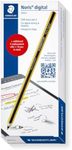 STAEDTLER Noris Digital Classic 180 22, EMR Stylus Set, 1 Stylus for Digital Writing and Drawing on EMR Touch Screens (4096 Pressure Levels, Fine Tip) + 5 Additional Replacement Tips, 180 22-1X