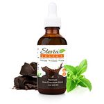 Stevia Select Dark Chocolate Stevia Liquid Drops - Zero Calorie Sweetener - All Natural Liquid Stevia Extract Sweetener Liquid - Stevia Drops Liquid Sweetener - Keto Sweetener & Sugar Alternative 2 Oz