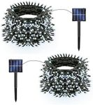 TW SHINE 2 Pack Solar Christmas Lig