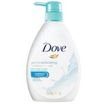 Dove Body Wash Instantly Reveals Visibly Smoother Skin Gentle Exfoliating Effectively Washes Away Bacteria While Nourishing Your Skin, 550ml