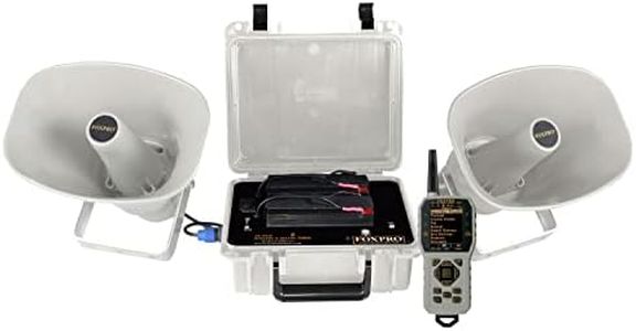 FOXPRO Snow Crow Pro Electronic Snow Goose and Crow Game Call Comes with 2 External Speakers and Remote