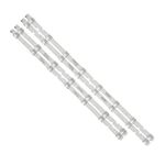 8 Pcs Led Backlight Strips Set Replacement for TCL 55S421 55S423 55S425 55U3800C 4C-LB5507-HR03J 4C-LB5508-HR02J 4C-LB5508-HR03J 4C-LB5508-HR06J 55HR330M07A2 55HR330M07B2 55HR330M08A2