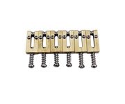 Guyker Brass Bridge Saddles - 10.5mm Roller Bridge Saddles Tremolo System Bridges Set Replacement for ST/TL Tele Strat Electric Guitar (Rectangle Type)