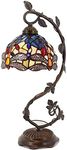 Tiffany Desk Lamp Stained Glass Tab