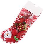 Christmas Stocking Cat Set Assortments Cat Toy Filled Kitty Festive Stocking 10Pcs (Random Color)