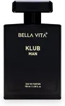 KLUB Men's Eau De Parfum (3.38 fl. oz.) | Intense, Masculine Party Perfume for Men | Family: Citrus, Spicy, Woody, Amber | Notes: Lemon, Jasmine, Rose, Musk, Amber, Vanilla, and Patchouli.