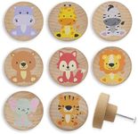 Lasyman 8Pack 1.8" Wood Cute Nurser