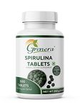 Grenera Spirulina Superfood Tablets 500 nos (500 mg) Pure, Natural supplement