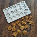 UG LAND INDIA Wedding Crown Flowers Tree Cake Decoration Silicone Mold Fondant Mold Cake Decorating Tools Chocolate gumpaste Mold