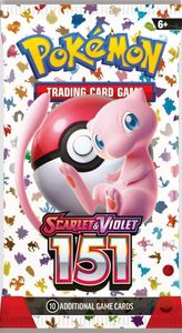 Pokemon 151 - Sealed Single Booster Pack - English - 10 Cards