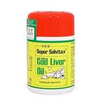 Super Solvitax Pure Cod Liver Oil for Dogs (90 Capsules) - Helps Maintain Healthy Skin, Strong Bones and Teeth