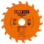 CMT Orange Tools 240.030.07 M Circular Saw Blade for Straight Groove Cutter 180 x 3 x 30 Teeth 18