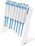 ONiLAB’S Lab Linear Micropipette/Pipette Rack, Pipette Stand,Pipettor Holder Fits Up to 8 Laboratory Pipettes